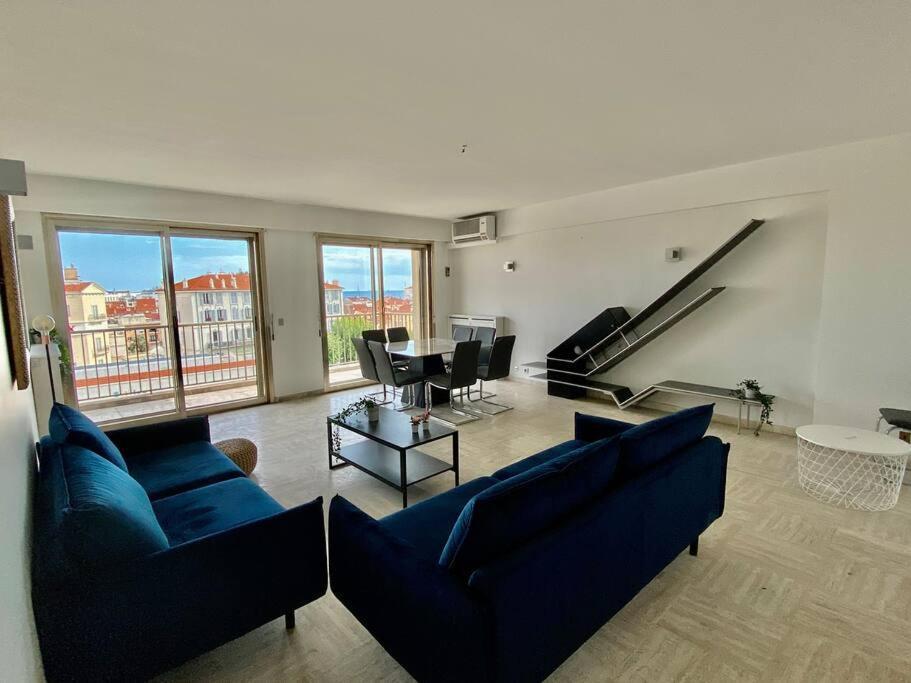 Central -300M Palais- Seaview-A/C-Wifi-Spacieux Cannes Esterno foto